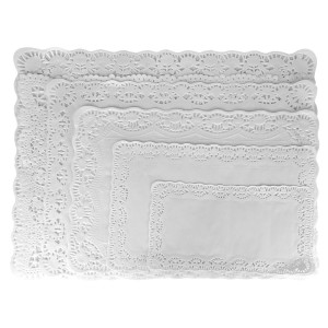 White Virgin Cellulose Doilies