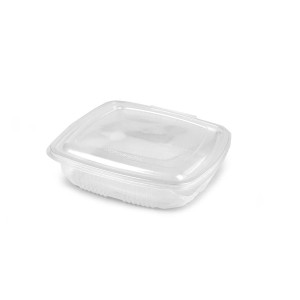 Reusable polypropylene containers with lid and hinged lid (Microwaveable) 2