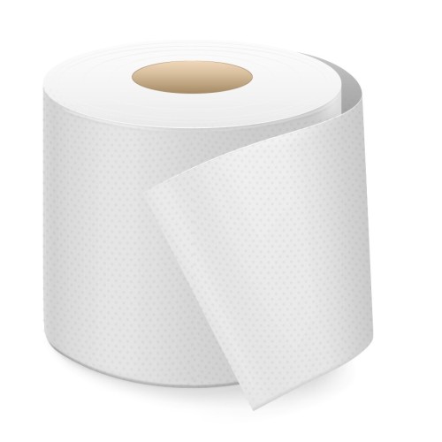 Rolo de papel para toalhas de mão