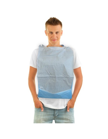 Babero adulto desechable