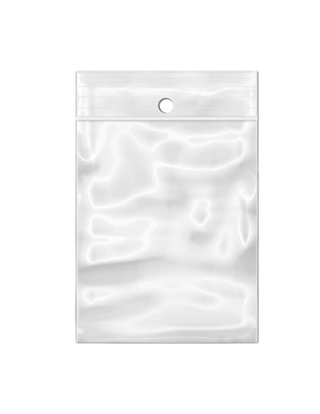 Bolsas Polietileno con autocierre y taladro circular