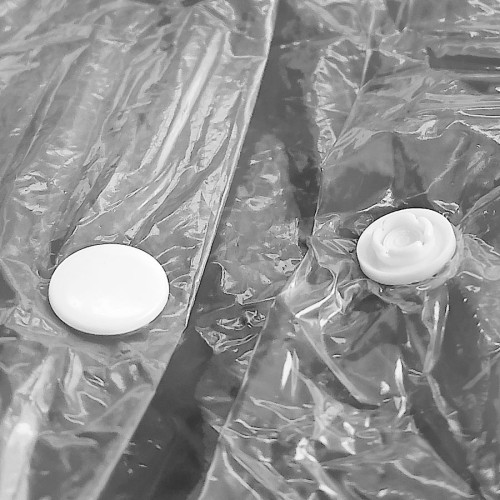 ▷ Bata de Polietileno con corchetes | Uniuso