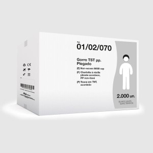 Non-woven MOB cap 2 elastic 2