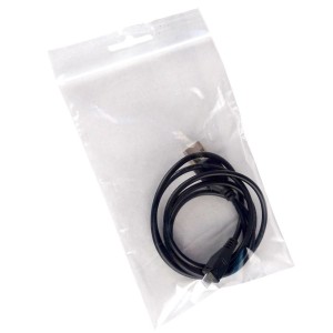 Self-seal* polyethylene bags with Eurohole 2