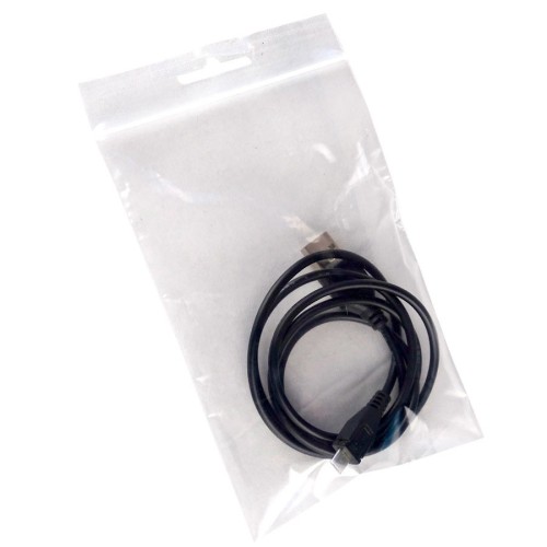 Self-seal* polyethylene bags with Eurohole