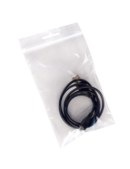 Self-seal* polyethylene bags with Eurohole