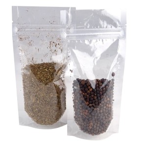 Laminated bags with self closing and base (DOYPACK®) 2