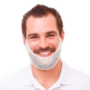 Non-woven beard cover