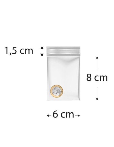 ▷ Bolsas Polietileno con autocierre transparente | Uniuso