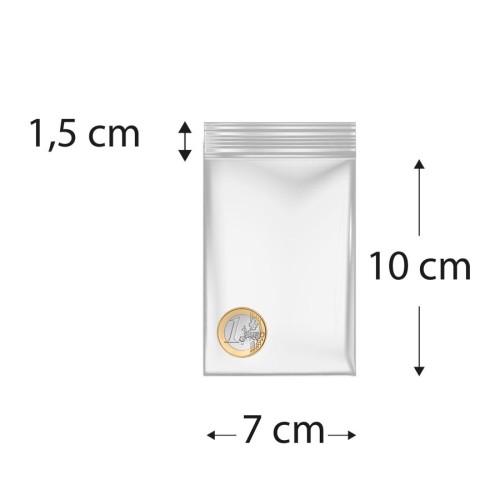 ▷ Bolsas Polietileno con autocierre transparente | Uniuso