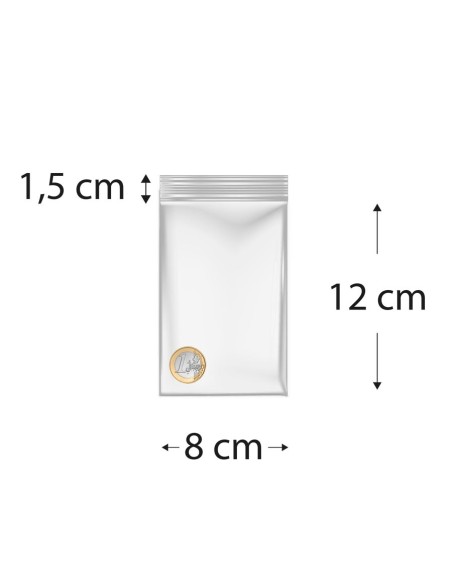 ▷ Bolsas Polietileno con autocierre transparente | Uniuso