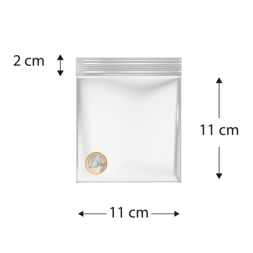 ▷ Bolsas Polietileno con autocierre transparente | Uniuso