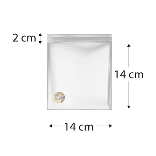 ▷ Bolsas Polietileno con autocierre transparente | Uniuso