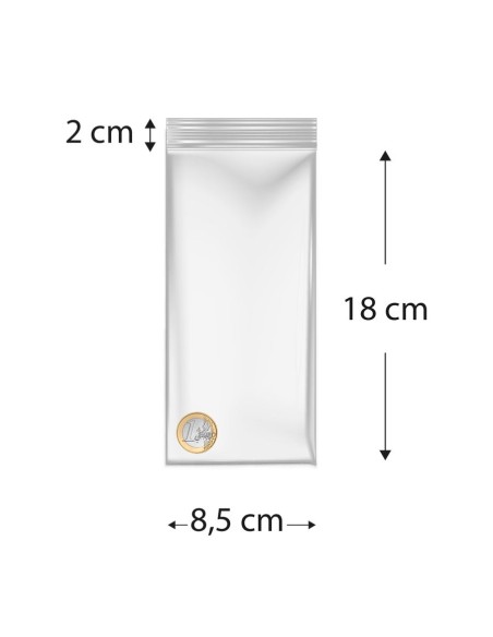 ▷ Bolsas Polietileno con autocierre transparente | Uniuso