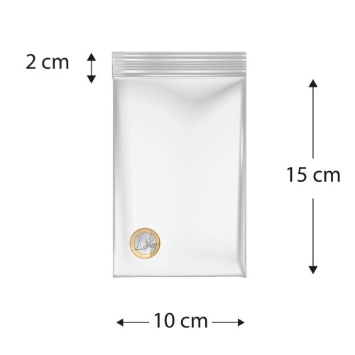 ▷ Bolsas Polietileno con autocierre transparente | Uniuso