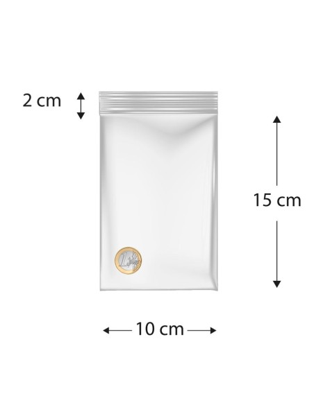 ▷ Bolsas Polietileno con autocierre transparente | Uniuso