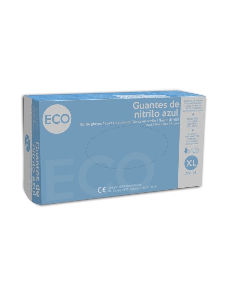 Nitrile Gloves ECO s/powdered 3gr, AQL 1.5