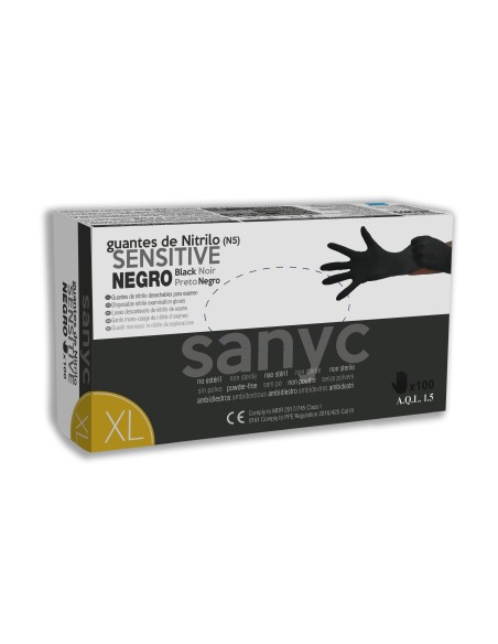 Guantes de nitrilo Sensitive | IBP Uniuso