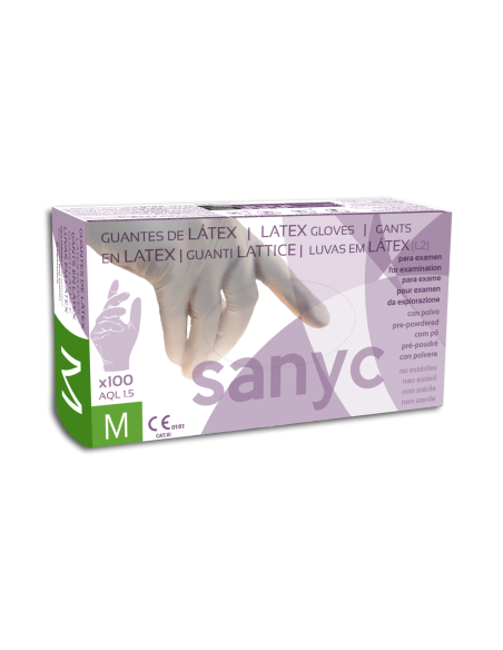 Guantes de látex 6gr puño reforzado | IBP Uniuso