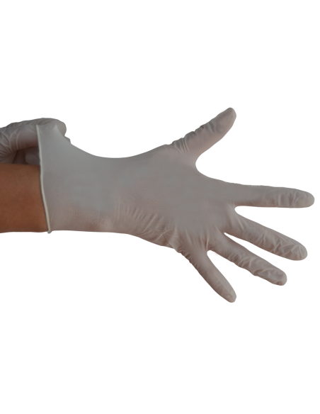 Guantes de látex 6,5gr puño reforzado | IBP Uniuso