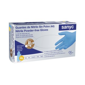 Guantes de nitrilo 7gr Extra Fuertes| IBP Uniuso