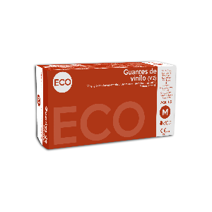 Vinyl gloves without powder, ECO, 4gr, 1.5 AQL