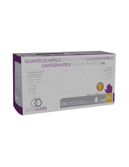 Nitrile Powder Free Gloves 30cm, 7 gr, AQL 1.5