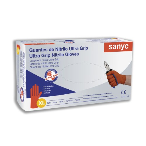 Guantes de nitrilo Ultra Grip | IBP Uniuso