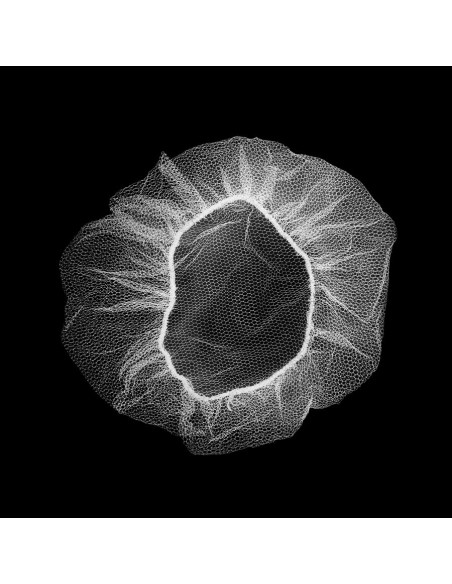 Redecilla de nylon blanca