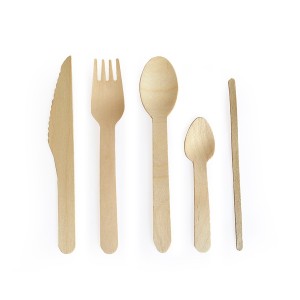 Wooden cutlery