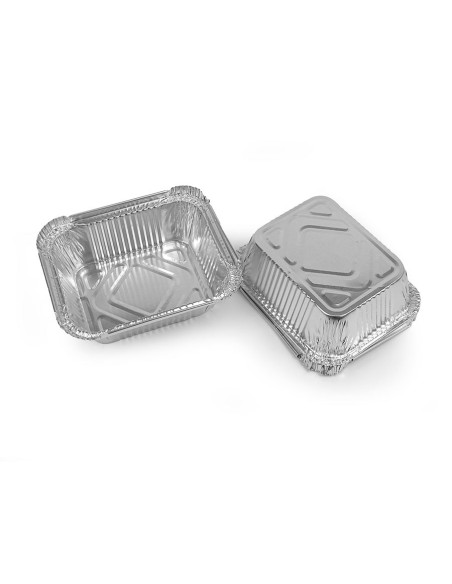 ▷ Envases de aluminio con tapa - Pollos asados | IBP Uniuso