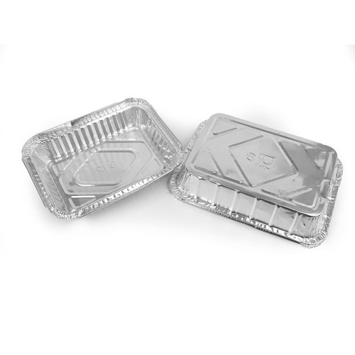 ▷ Envases de aluminio con tapa - Pollos asados | IBP Uniuso