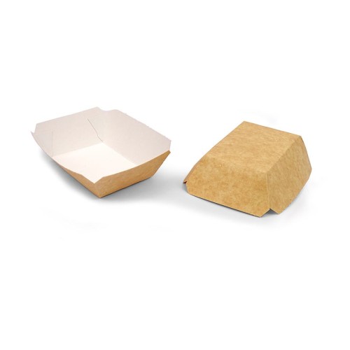 Fast food cardboard tray