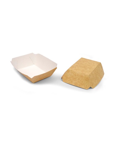 Fast food cardboard tray