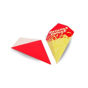 Cardboard french fries packaging 2