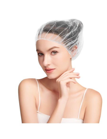 Redecilla de nylon blanca